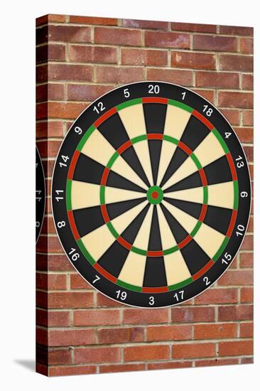 Dartboard Art Poster Print-null-Stretched Canvas