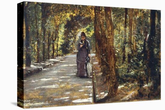 Date in Portici Forest, 1864-Giuseppe De Nittis-Premier Image Canvas