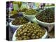 Dates, Walnuts and Figs For Sale in the Souk of the Old Medina of Fez, Morocco, North Africa-Michael Runkel-Premier Image Canvas