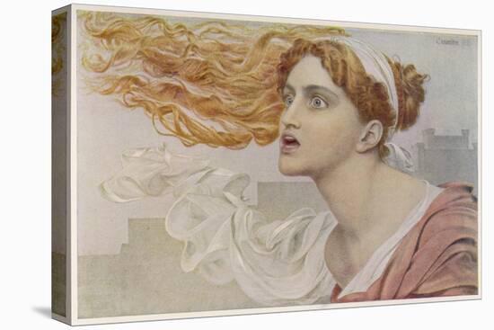 Daughter of King Priam of Troy She was an Infallible Prophetess-Frederick Sandys-Stretched Canvas