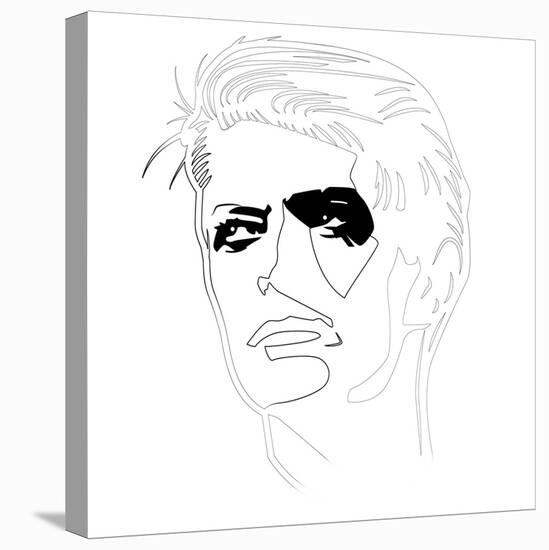 David Bowie-Logan Huxley-Stretched Canvas