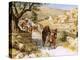 David, Fleeing from Jerusalem, Is Cursed by Shimei-William Brassey Hole-Premier Image Canvas