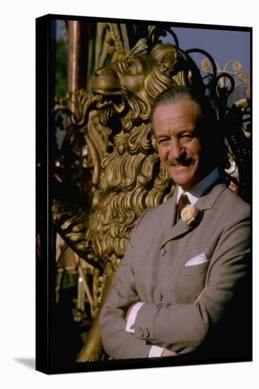 David Niven on Set of the Lady L-Gjon Mili-Premier Image Canvas