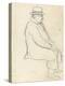 David of Cambridge (Graphite on Paper)-William Nicholson-Premier Image Canvas