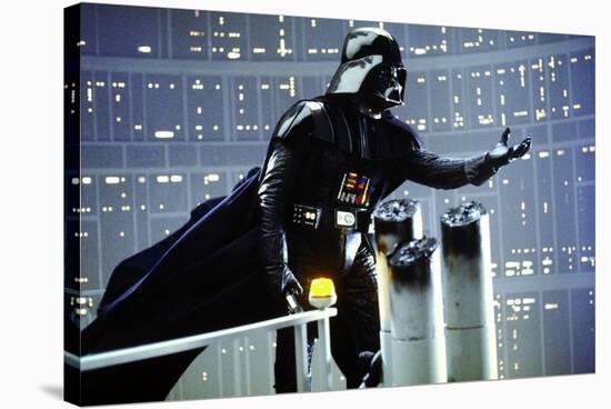 DAVID PROWSE. "STAR WARS: EPISODE V-THE EMPIRE STRIKES BACK" [1980], directed by IRVIN KERSHNER.-null-Stretched Canvas