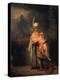 David's Parting from Absalom (Jonathan?), 1642-Rembrandt van Rijn-Premier Image Canvas