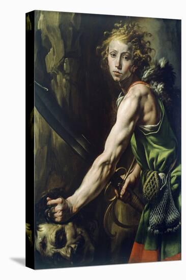 David with Goliath's Head, 1623-1625-Tanzio da Varallo-Premier Image Canvas