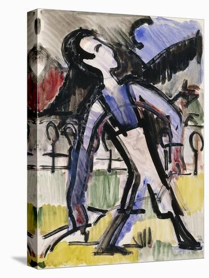 Davos Figur-Ernst Ludwig Kirchner-Premier Image Canvas