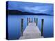 Dawn at Ashness Jetty, Barrow Bay, Derwent Water, Lake District Nat'l Park, Cumbria, England-Chris Hepburn-Premier Image Canvas