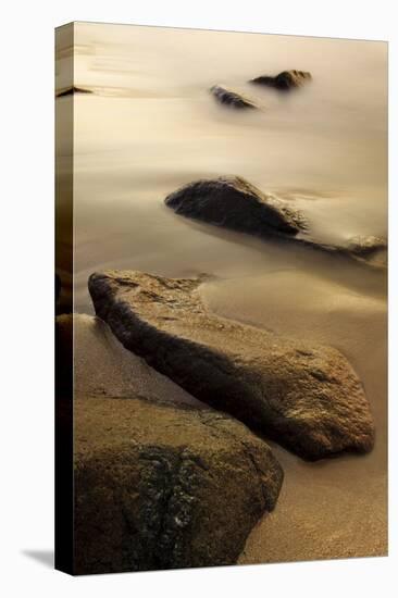 Dawn at Sand Beach in Maine's Acadia National Park-Jerry & Marcy Monkman-Premier Image Canvas