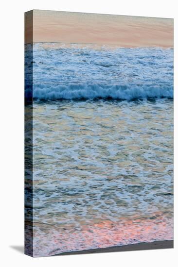 Dawn Colors Reflect in the Surf on Marconi Beach in the Cape Cod National Seashore-Jerry and Marcy Monkman-Premier Image Canvas