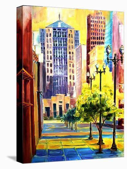 Dawn in Chicago-Diane Millsap-Stretched Canvas