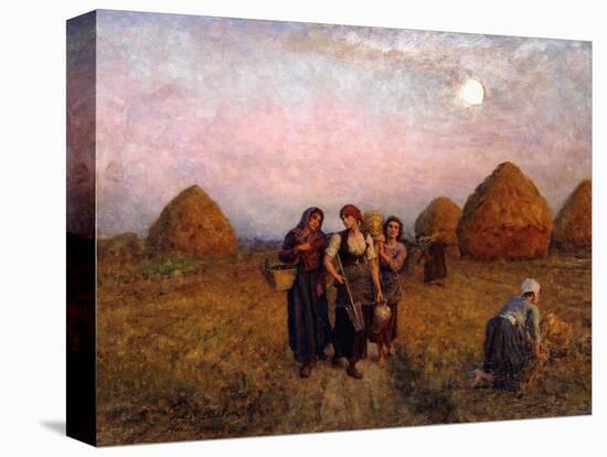 Dawn labour (Ardeurs du crepuscule). 1900-Jules Breton-Premier Image Canvas