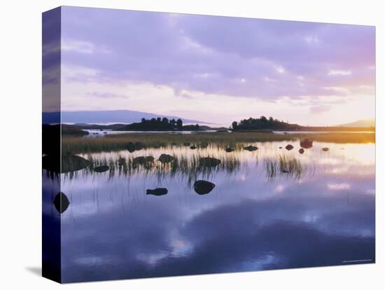 Dawn Light on Loch Ba on Desolate Rannoch Moor, Highlands, Scotland-Louise Murray-Premier Image Canvas