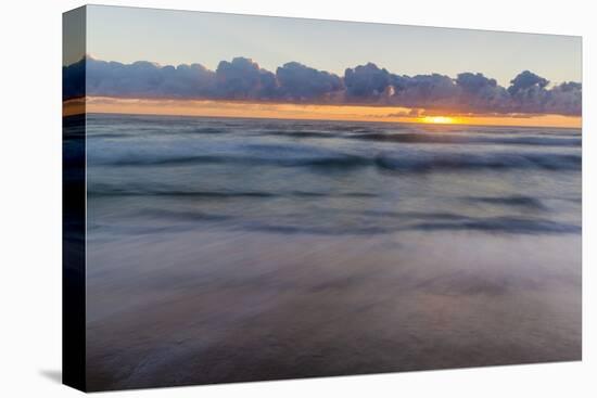 Dawn over the Atlantic Ocean at Coast Guard Beach , Eastham, Massachusetts-Jerry and Marcy Monkman-Premier Image Canvas