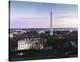 Dawn over the White House, Washington Monument, and Jefferson Memorial, Washington, D.C.-Carol Highsmith-Stretched Canvas