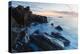 Dawn, Rocks, and Surf. Wallis Sands State Park, Rye, New Hampshire-Jerry & Marcy Monkman-Premier Image Canvas