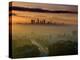 Dawn View of Downtown, Los Angeles, California, USA-Walter Bibikow-Premier Image Canvas