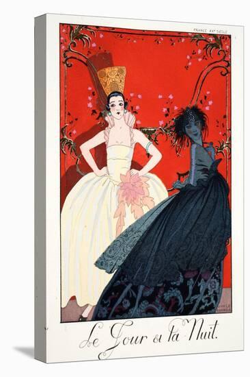 Day and Night, from 'Falbalas and Fanfreluches, Almanach des Modes Présente-Georges Barbier-Premier Image Canvas