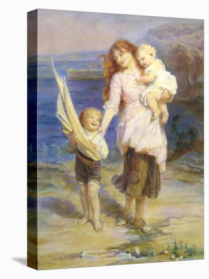 Day at the Seaside-Frederick Morgan-Premier Image Canvas