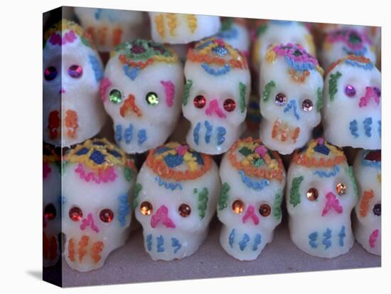 Day of the Dead, Sugar Skull Candy at Abastos Market, Oaxaca, Mexico-Judith Haden-Premier Image Canvas