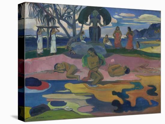 Day of the God (Mahana No Atua) 1894-Paul Gauguin-Premier Image Canvas