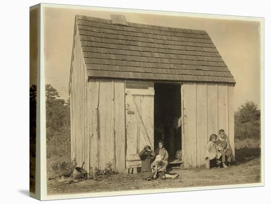 De Marco Family Shack for Cranberry Pickers at Forsythe's Bog-Lewis Wickes Hine-Premier Image Canvas
