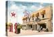De Soto Cafe and Gas Station-null-Stretched Canvas