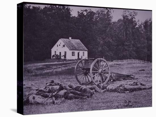 Dead Confederate Gun Crew after Battle of Antietam, 1862-Alexander Gardner-Premier Image Canvas