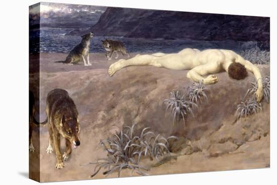 Dead Hector, 1892-Briton Rivière-Premier Image Canvas