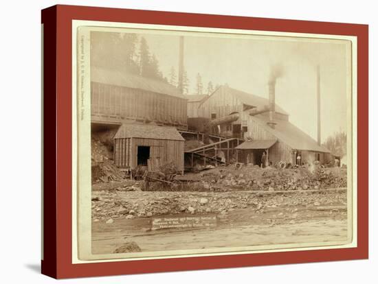 Deadwood and Delaware Smelter at Deadwood, S.Dak-John C. H. Grabill-Premier Image Canvas