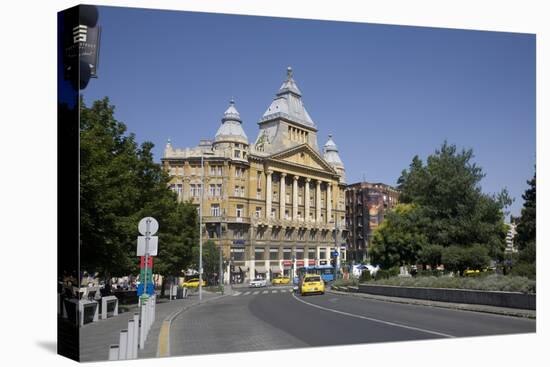 Deak Ferenc Square with the Former Anker Palace, Budapest, Hungary, Europe-Julian Pottage-Premier Image Canvas