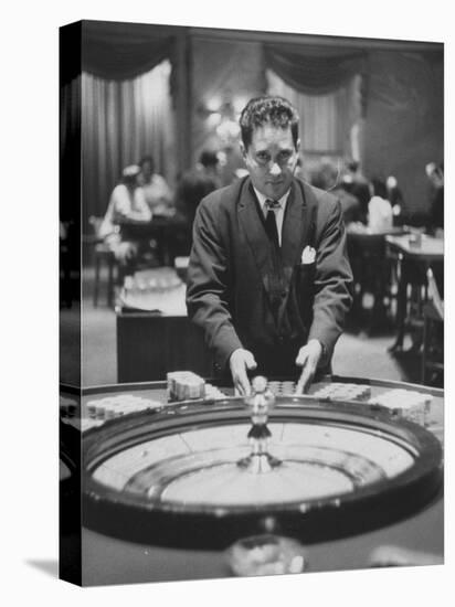 Dealer Roulette at National Casino-Francis Miller-Premier Image Canvas