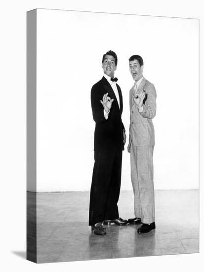 Dean Martin and Jerry Lewis, 1951-null-Stretched Canvas