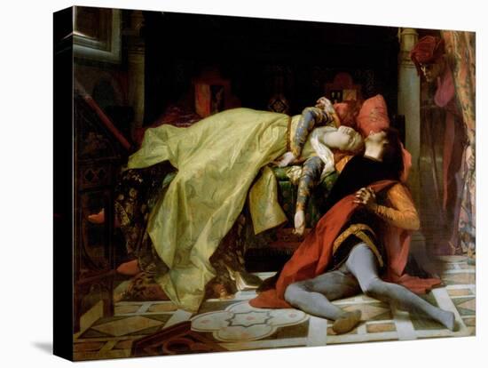Death of Francesca Da Rimini and Paolo Malatesta, 1870-Alexandre Cabanel-Premier Image Canvas