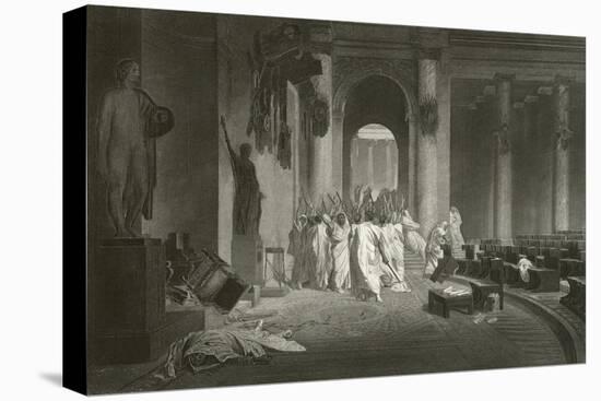 Death of Julius Caesar, 44 BC-Jean Leon Gerome-Premier Image Canvas