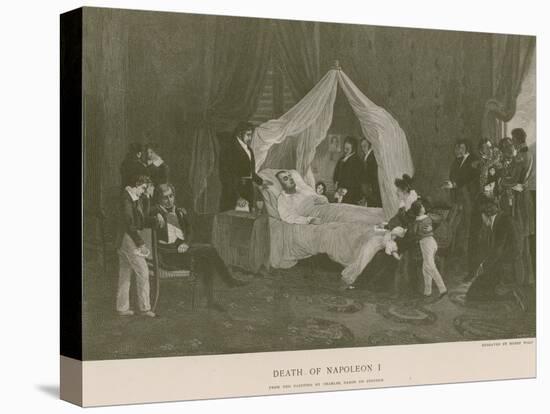 Death of Napoleon I-Charles Auguste Steuben-Premier Image Canvas