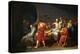 Death of Socrates-Jacques-Louis David-Stretched Canvas