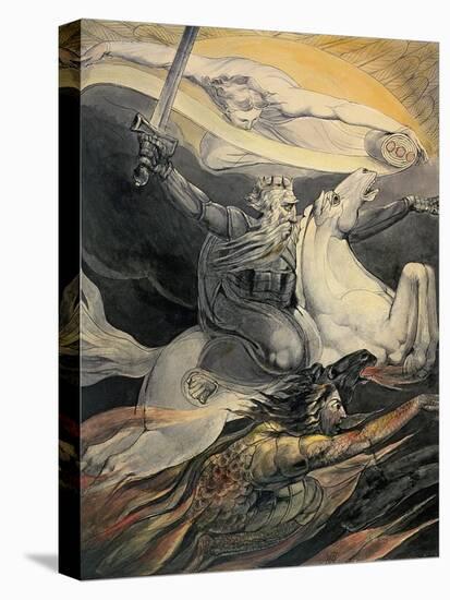 Death on a Pale Horse, C.1800-William Blake-Premier Image Canvas