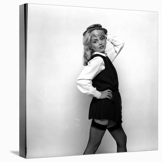 Debbie Harry Blondie Singer Dressed as a Schoolgirl 1978-null-Premier Image Canvas