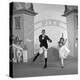 Debbie Reynolds with Co-Actor Carleton Carpenter on Set of the Film "Two Weeks with Love", 1950-Ed Clark-Premier Image Canvas