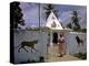 December 1946: a Hindu Temple on the Outskirts of Port Au Prince, Haiti-Eliot Elisofon-Premier Image Canvas