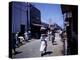 December 1946: Passersby at Market Street in Montego Bay, Jamaica-Eliot Elisofon-Premier Image Canvas