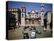 December 1946: Street Scene in Front of Columbus Cathedral in Havana, Cuba-Eliot Elisofon-Premier Image Canvas