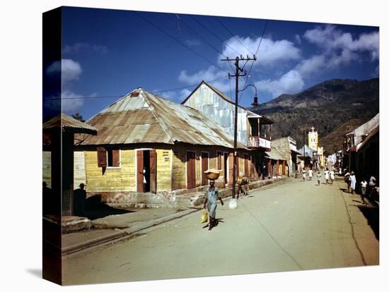 December 1946: Town of Cap Haitien, Haiti-Eliot Elisofon-Premier Image Canvas