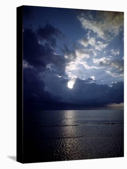 December 1946: View of Montego Bay in Jamaica During a Late Afternoon Storm-Eliot Elisofon-Premier Image Canvas