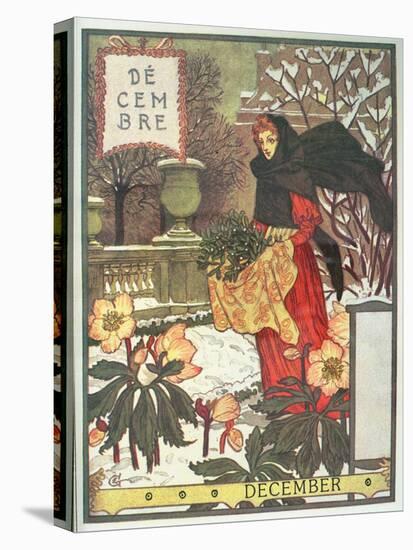 December-Eugene Grasset-Premier Image Canvas