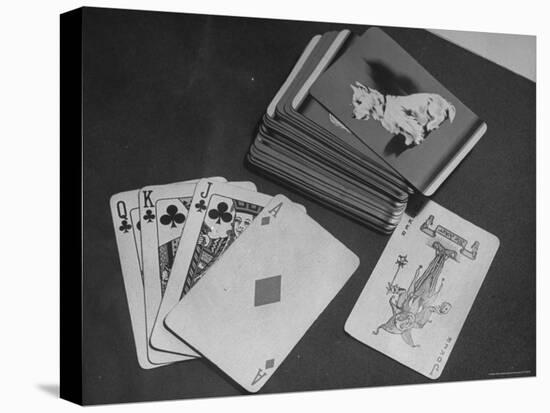 Deck of Playing Cards-David Scherman-Premier Image Canvas