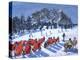 Deckchairs, Valgardena, Italy (Oil on Canvas)-Andrew Macara-Premier Image Canvas