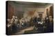 Declaration of Independence-John Trumbull-Stretched Canvas